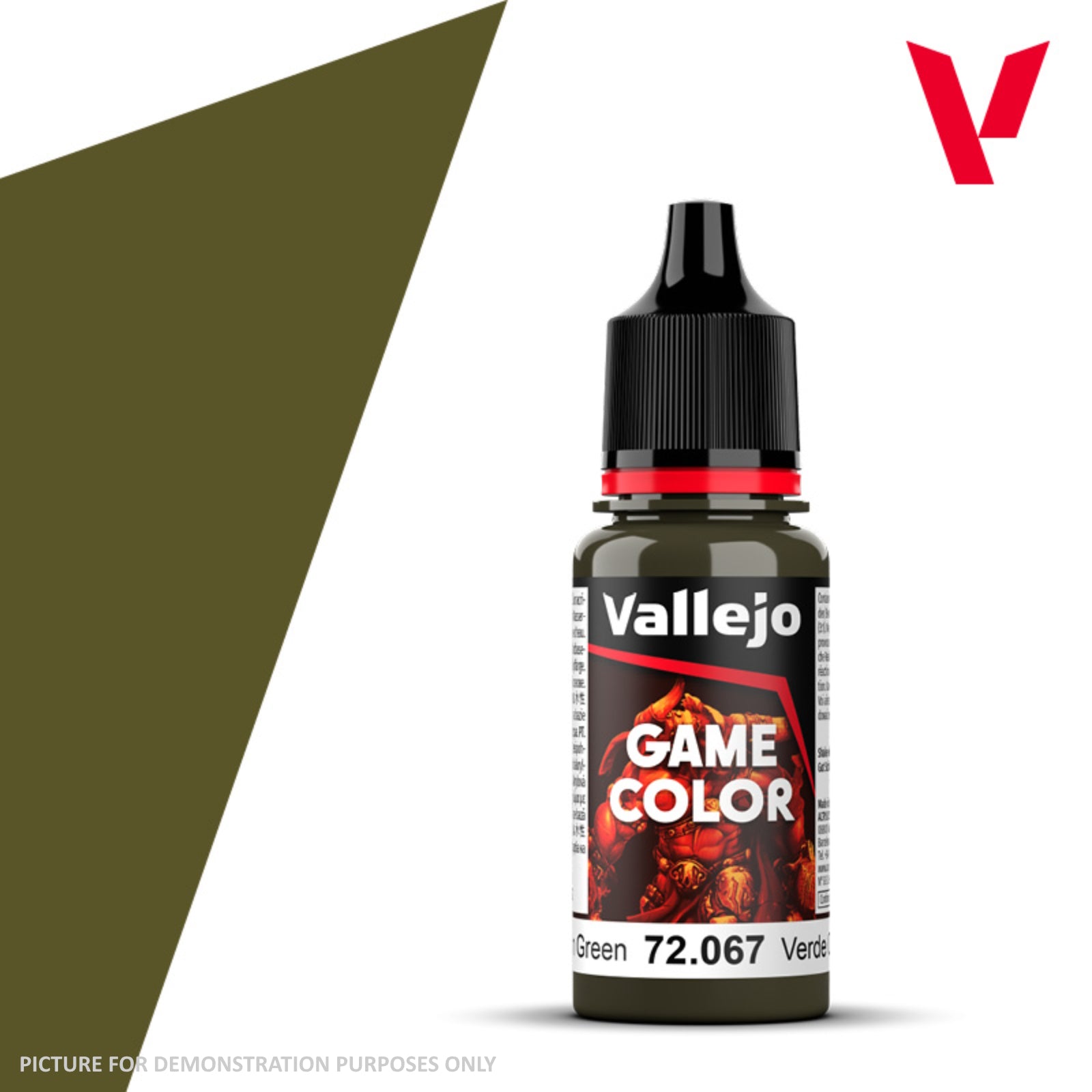 Vallejo Game Colour - 72.067 Cayman Green 18ml
